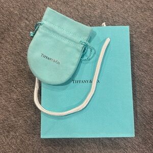 Tiffany & co gift bag and jewelry duster bag